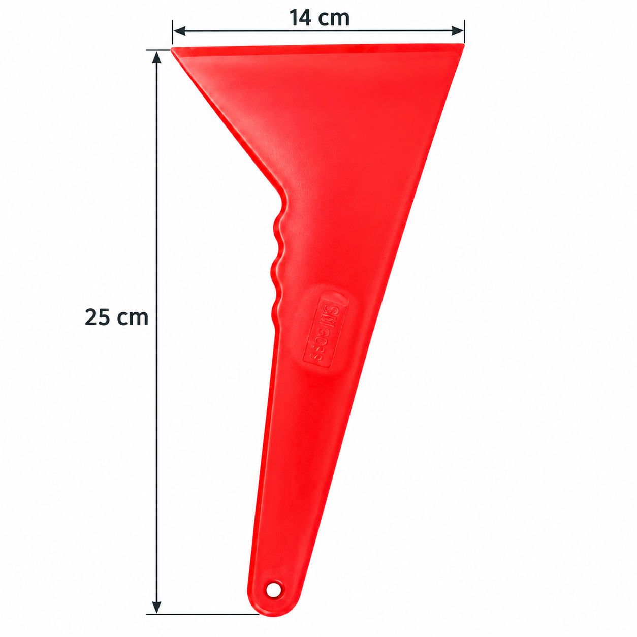 Espátula Roja Profesional 25 cm - Imagen 2