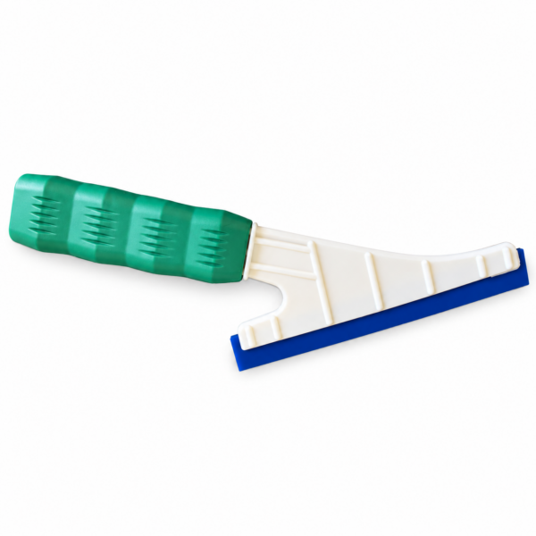 Espátula stroke con Goma Profesional 29 cm mango verde