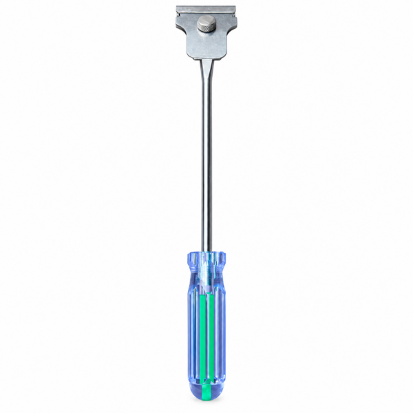 Raspador Metálico 28 cm con Mango Ergonómico