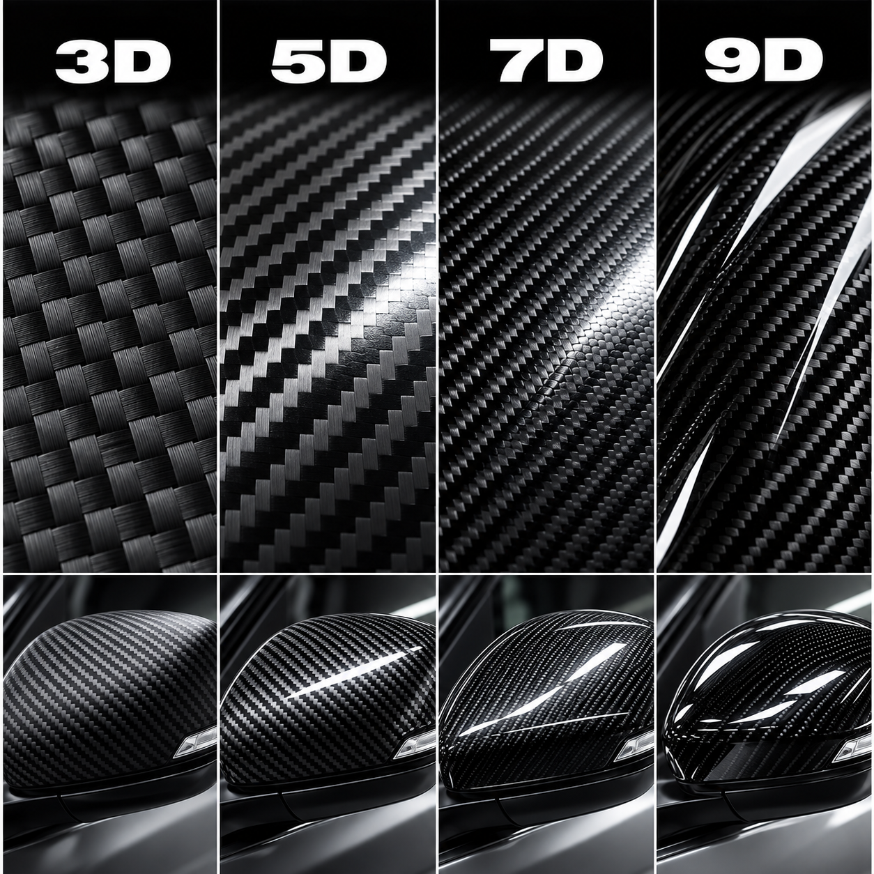 Fibra de carbono decorativa de 1.52 mts - Imagen 3
