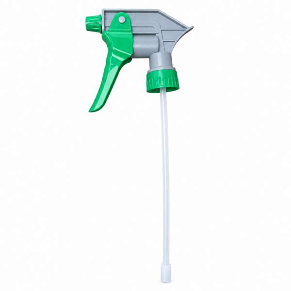 Gatillo Pulverizador Regulable para Botellas Verde gris