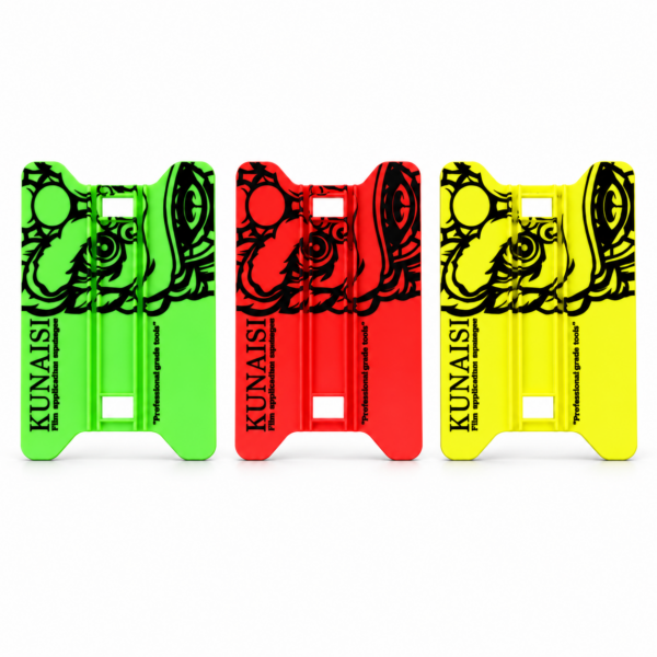 Tarjetas Aplicadoras Kunaisi Profesional 10,5 x 7,5 cm | 3 Niveles de Flexibilidad