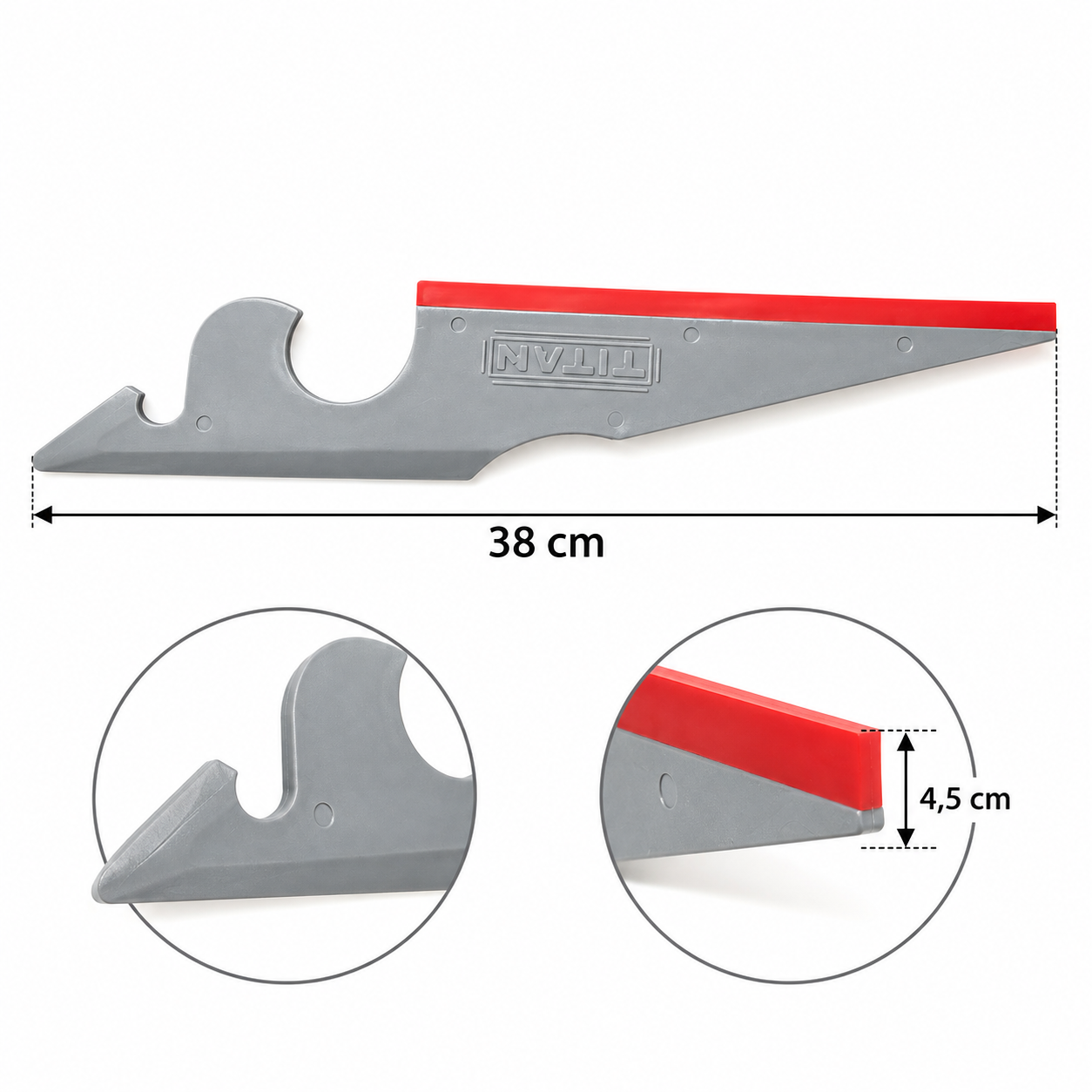 Espátula Versátil con Goma 38 cm - Imagen 2